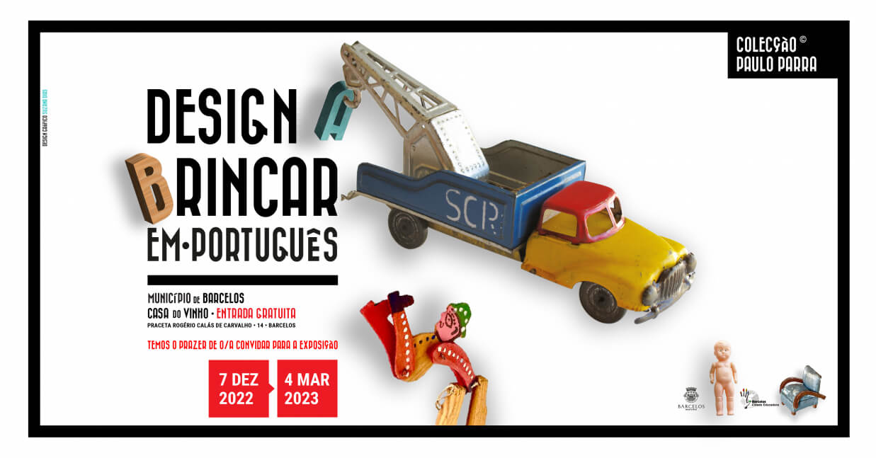 Imagem de Capa do Evento Design a Brincar em português - Coleção Paulo Parra