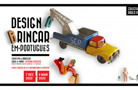 Imagem de Capa do Evento Design a Brincar em português - Coleção Paulo Parra