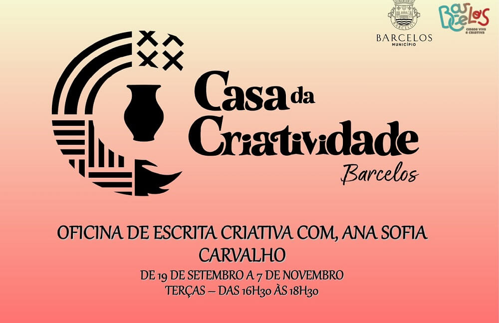 Imagem de Capa do Evento OFICINA DE ESCRITA CRIATIVA COM ANA SOFIA CARVALHO