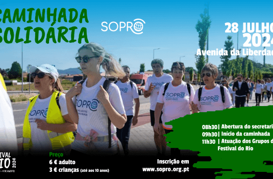 Imagem de Capa do Evento Caminhada Solidária SOPRO