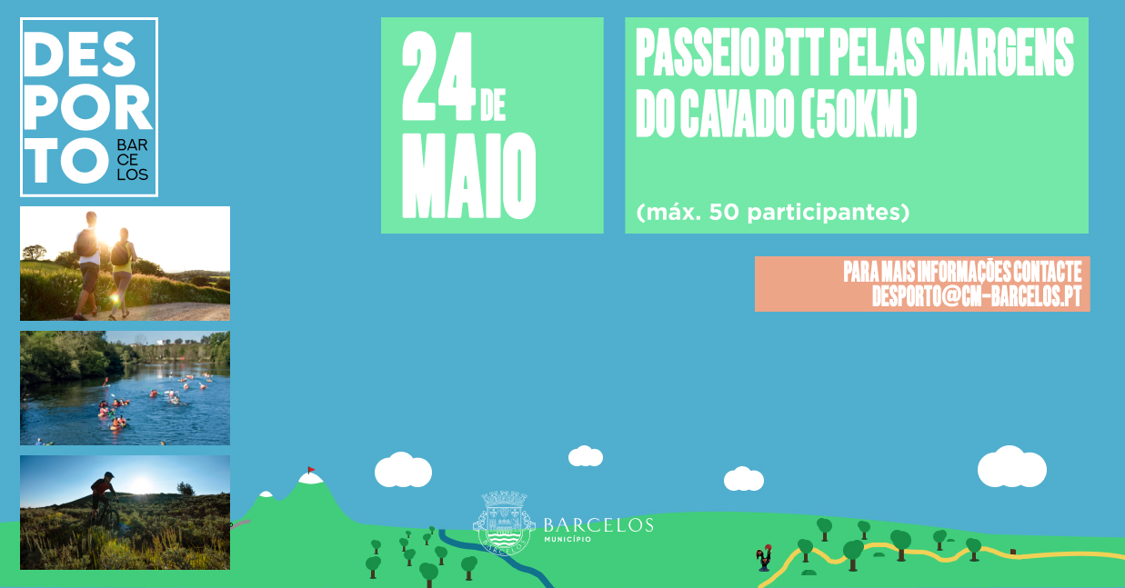 Imagem de Capa do Evento Passeio BTT pelas margens do Cávado