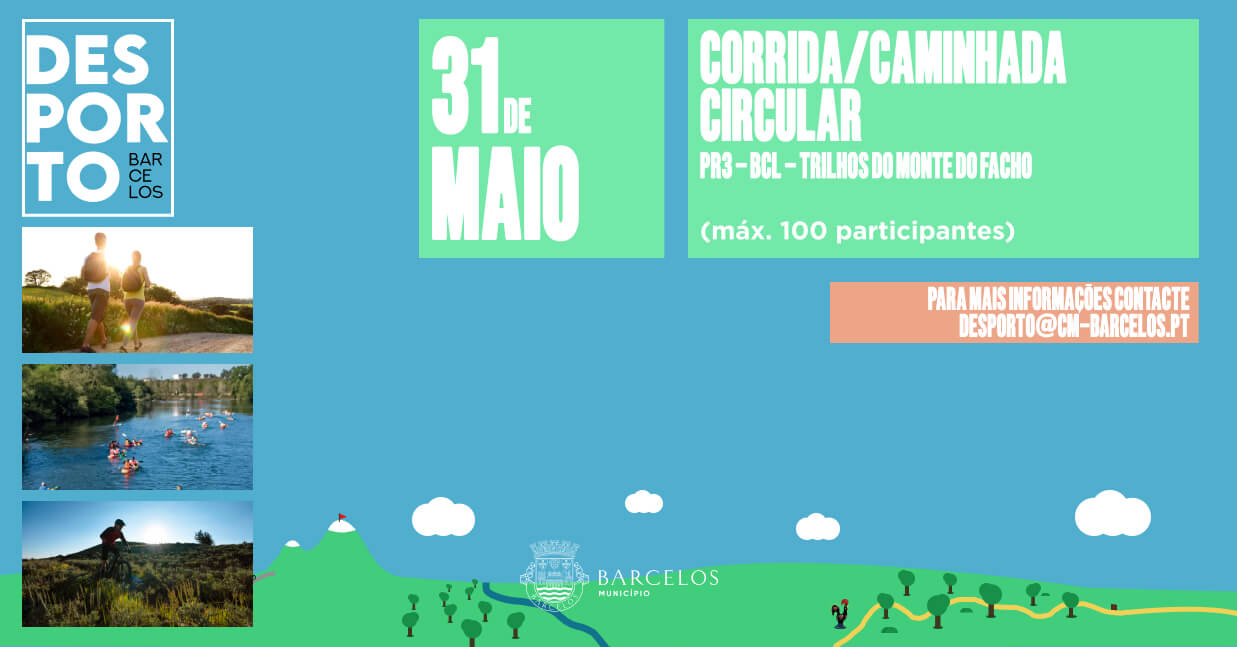 Imagem de Capa do Evento Corrida/Caminhada Circular pelo PR3 BCL – Monte do Facho