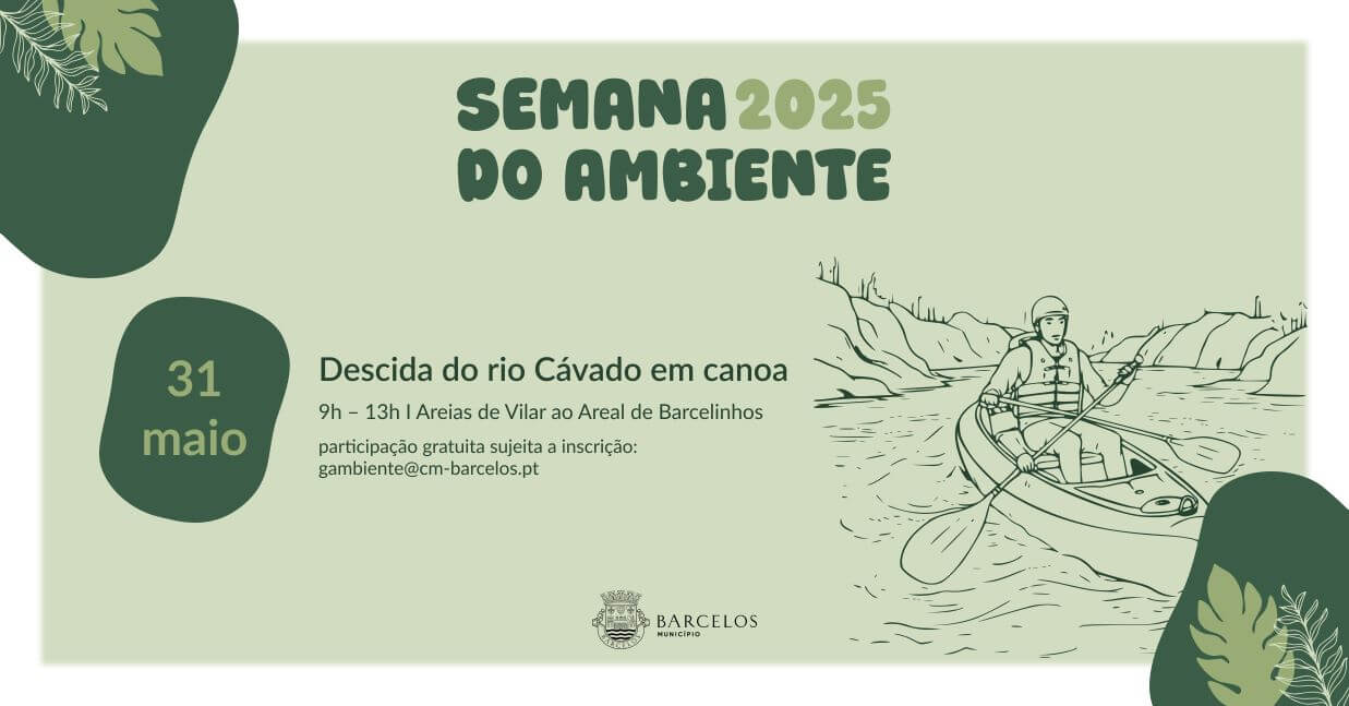Imagem de Capa do Evento Descida do rio Cávado em Canoa