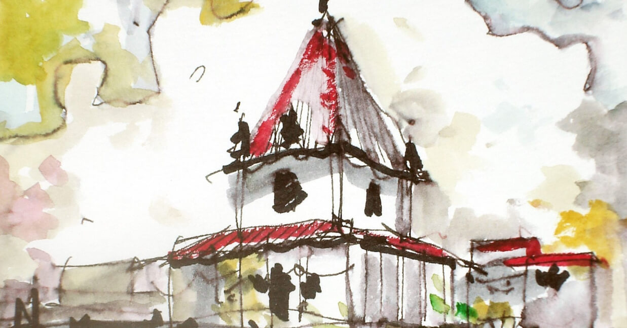 Imagem de Capa do Evento Traços na Cidade - Urban Sketching