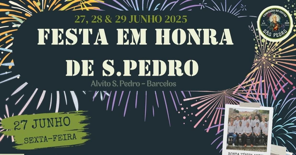 Imagem de Capa do Evento Festividades em Honra de S. Pedro