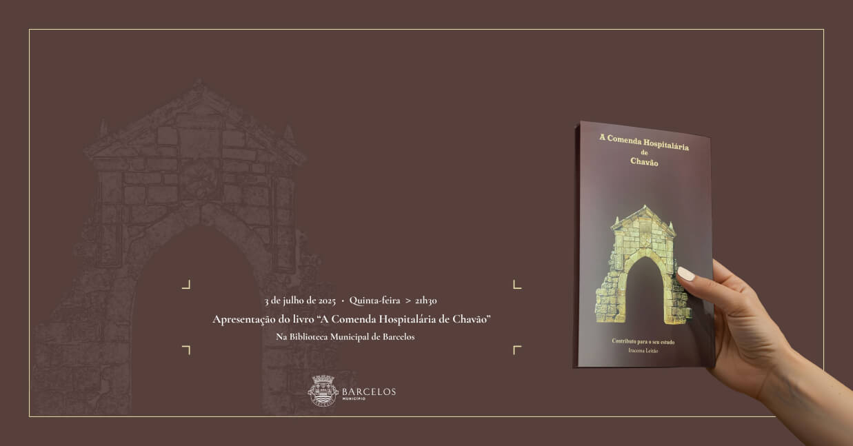 Imagem de Capa do Evento  Lançamento do livro “A Comenda Hospitalária de Chavão”, de Iracema Leitão