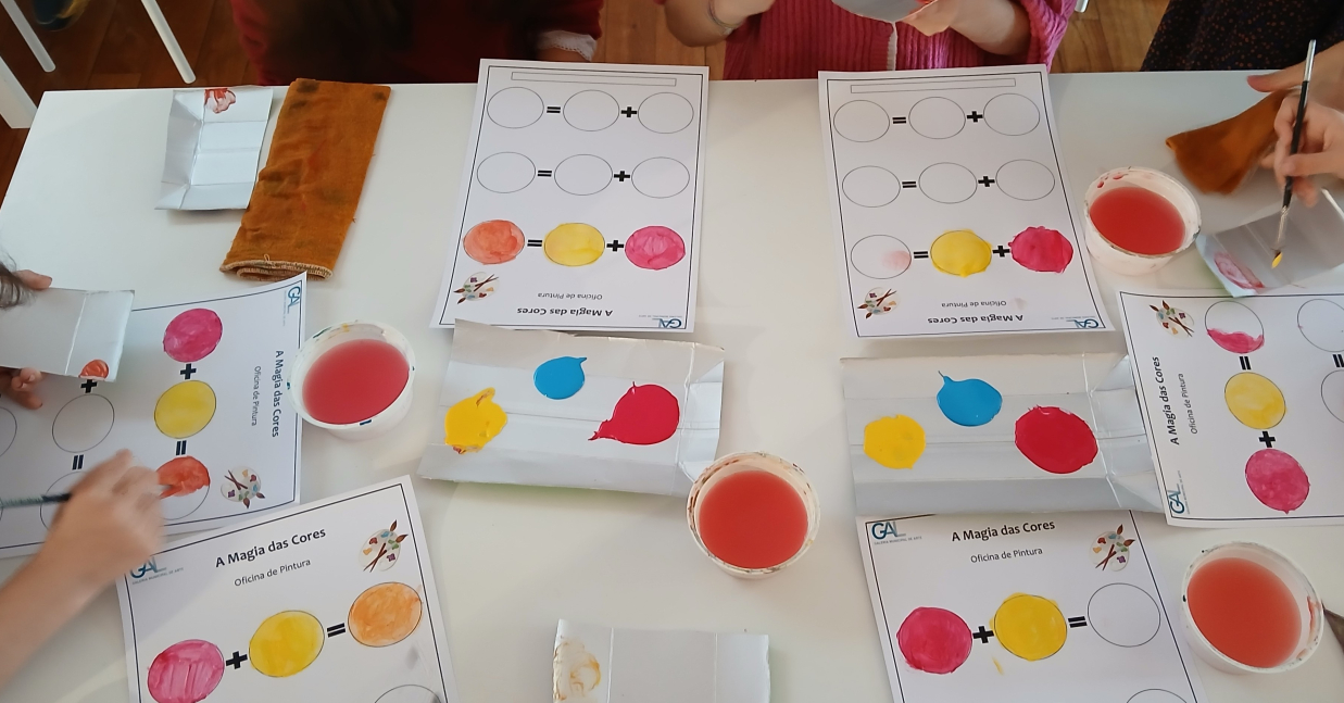 Imagem de Capa do Evento A Magia das Cores | Oficina de Pintura