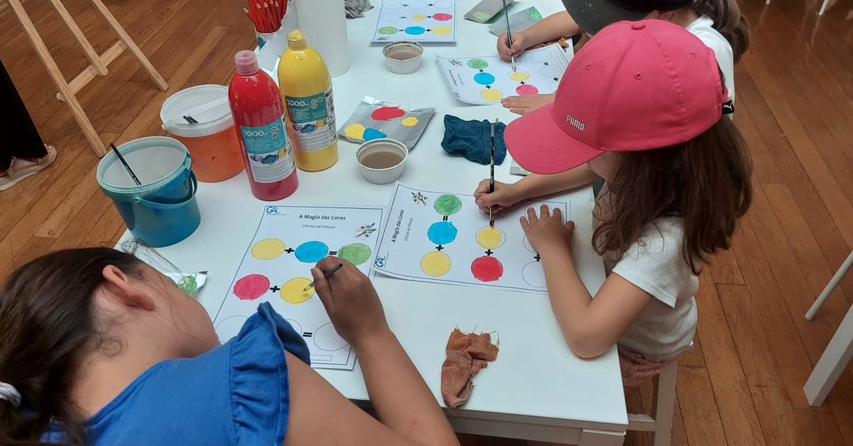 Imagem de Capa do Evento A Magia das Cores | Oficina de Pintura