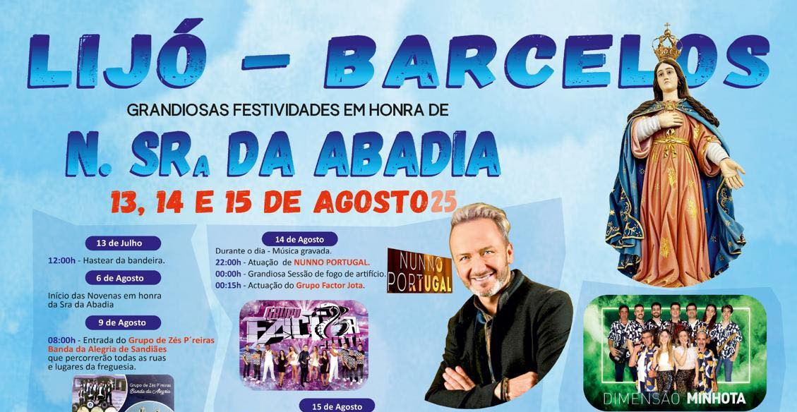 Imagem de Capa do Evento Festividades em Honra da Senhora da Abadia 