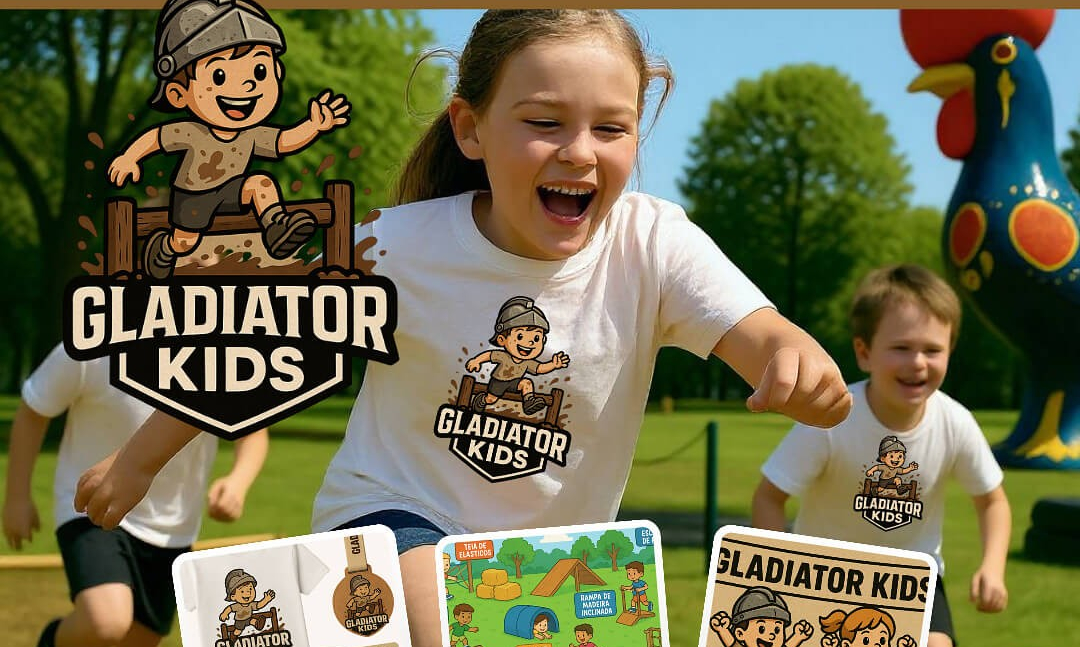 Imagem de Capa do Evento Gladiator Kids - Corrida Infantil de Obstáculos
