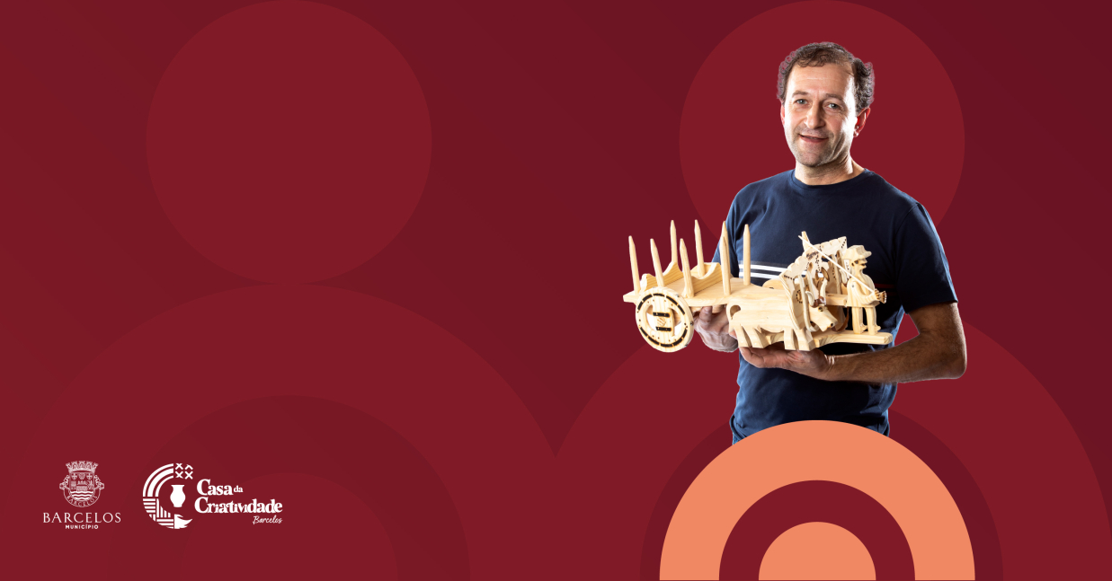 Imagem de Capa do Evento Workshop Formativo em Madeira, com o artesão Manuel Carvalho