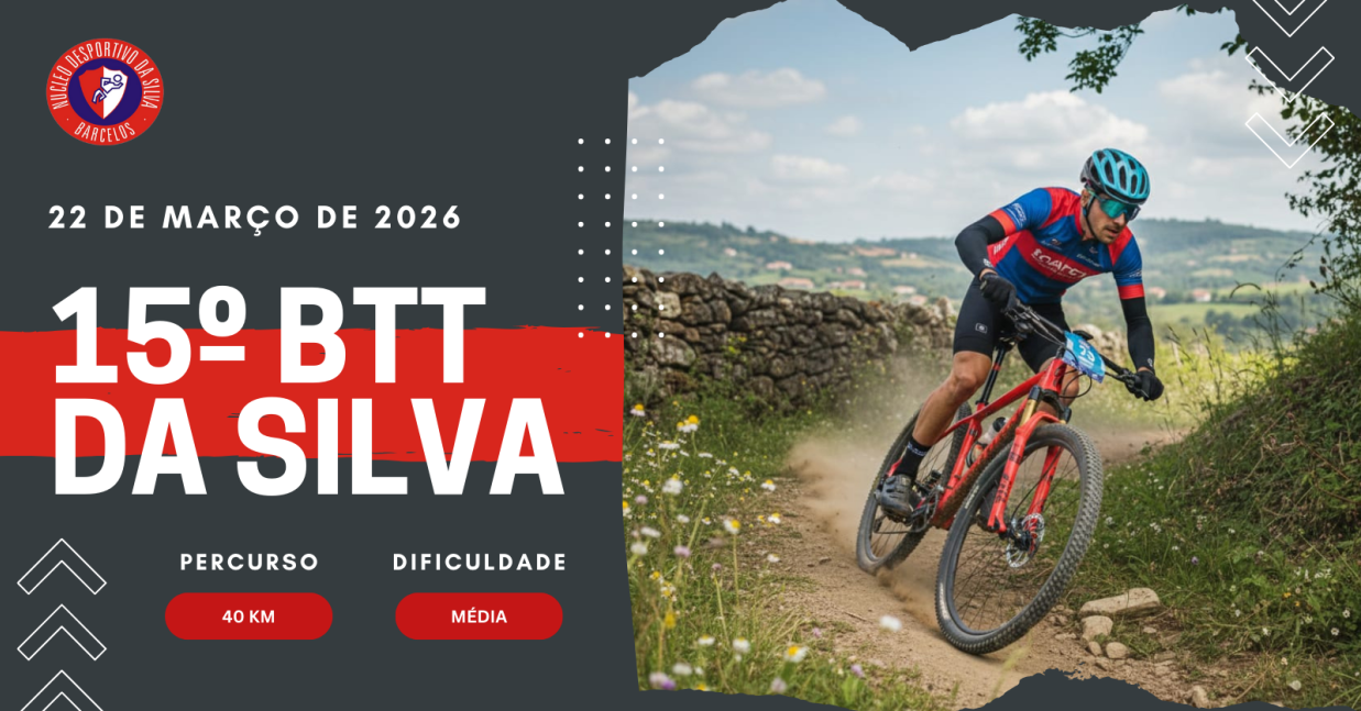 Imagem de Capa do Evento 15.º BTT da Silva