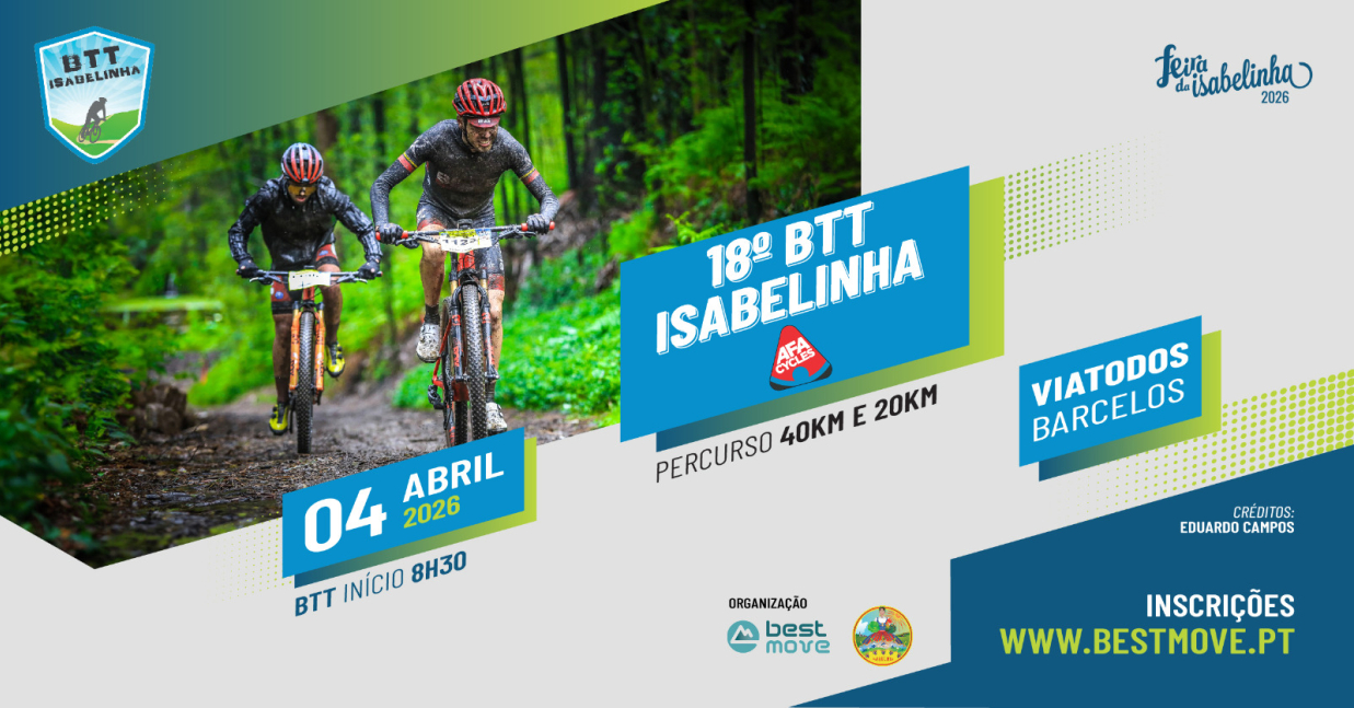 Imagem de Capa do Evento 18.ª BTT Isabelinha Afacycles