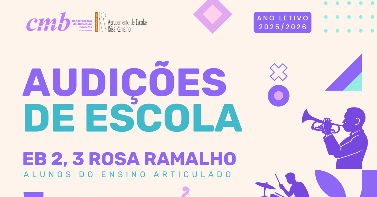 Imagem de Capa do Evento Audição de Escola - Rosa Ramalho