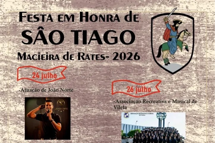 Imagem de Capa do Evento Festividades em Honra de São Tiago