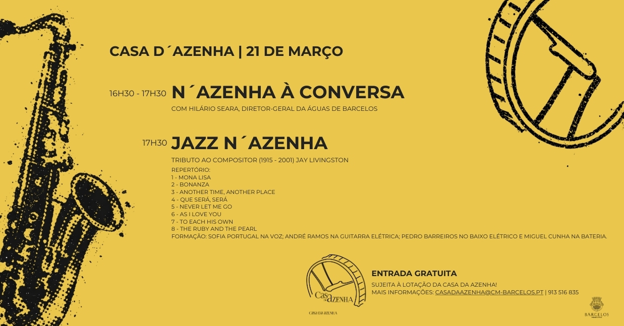 Imagem de Capa do Evento Jazz N'Azenha