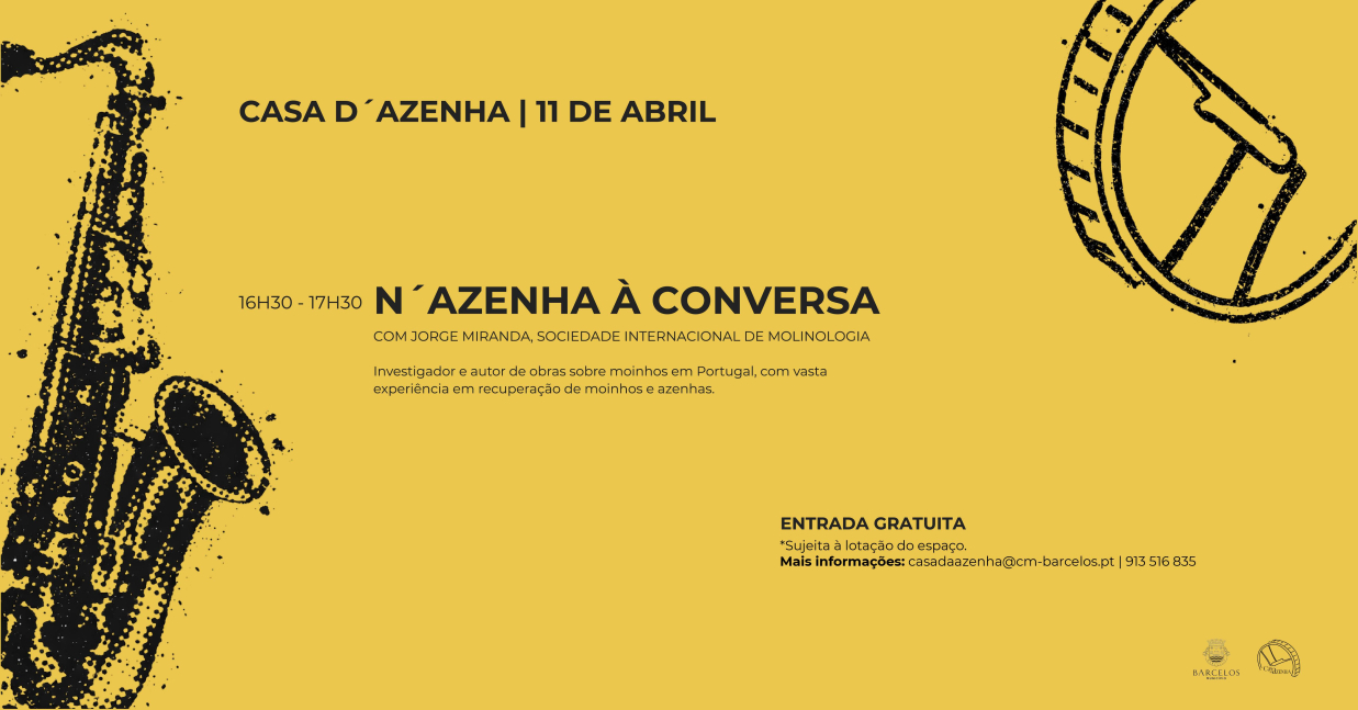 Imagem de Capa do Evento N´A Azenha à Conversa com Jorge Miranda | Comemoração do Dia Nacional dos Moinhos