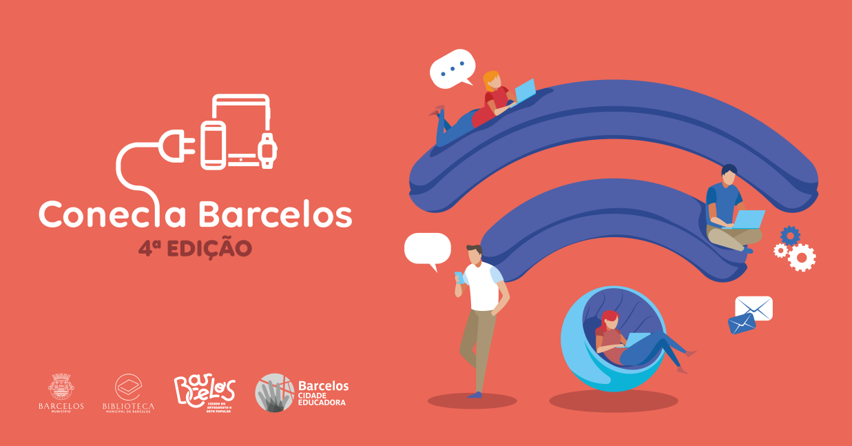Imagem de Capa do Evento ConectaBarcelos. 