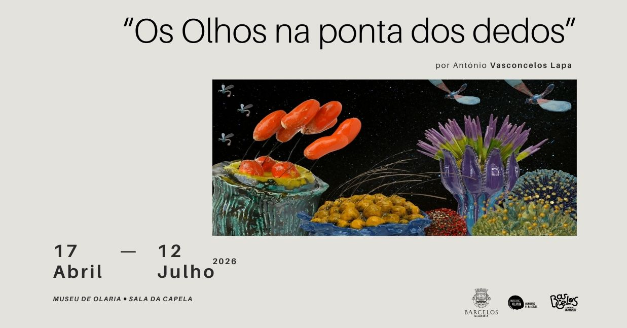 Imagem de Capa do Evento Exposição  “Os olhos na ponta dos dedos”