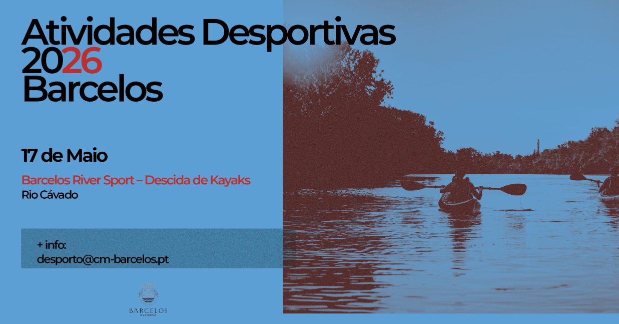 Imagem de Capa do Evento Barcelos River Sport – Descida do Rio em Kayaks