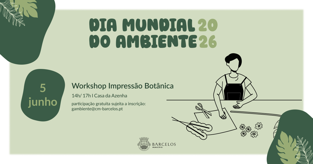 Imagem de Capa do Evento Workshop Impressão Botânica