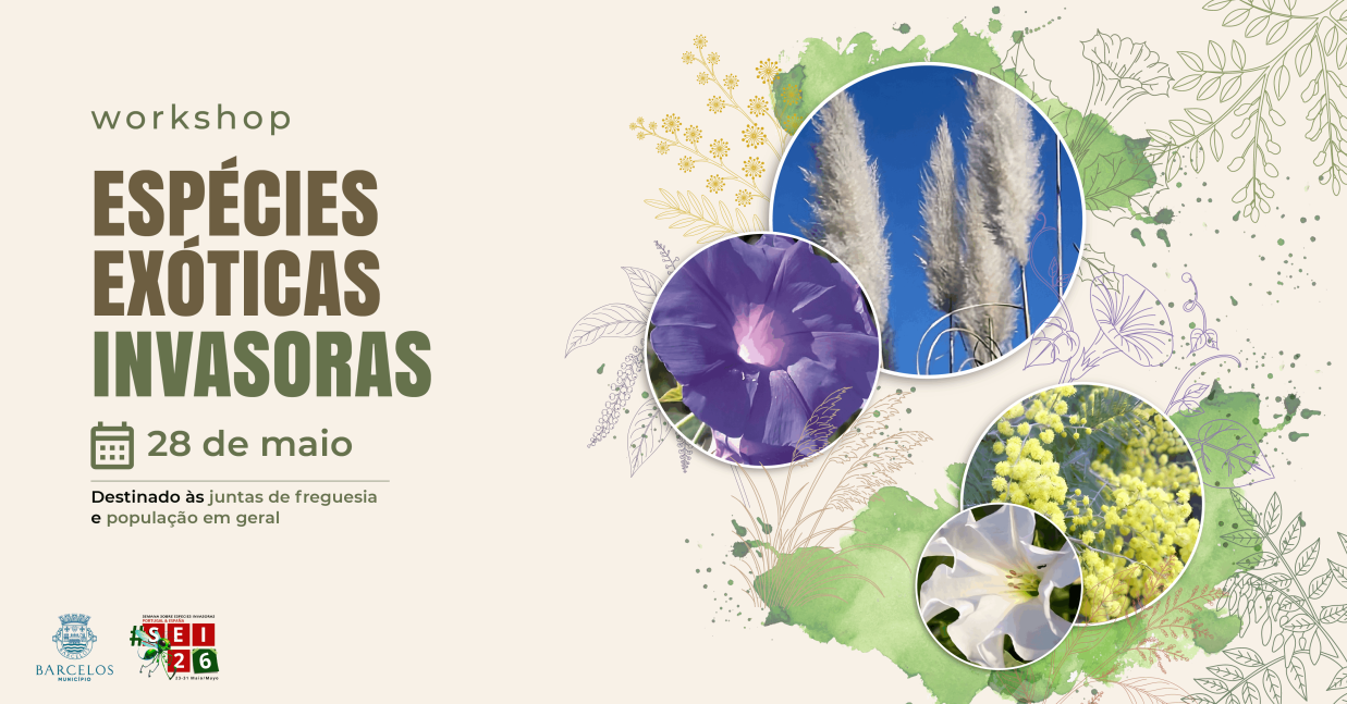 Imagem de Capa do Evento Workshop Espécies Exóticas Invasoras