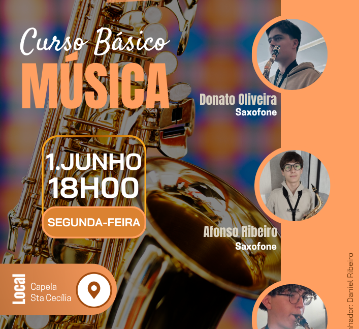 Imagem de Capa do Evento Recitais Finais | Saxofone