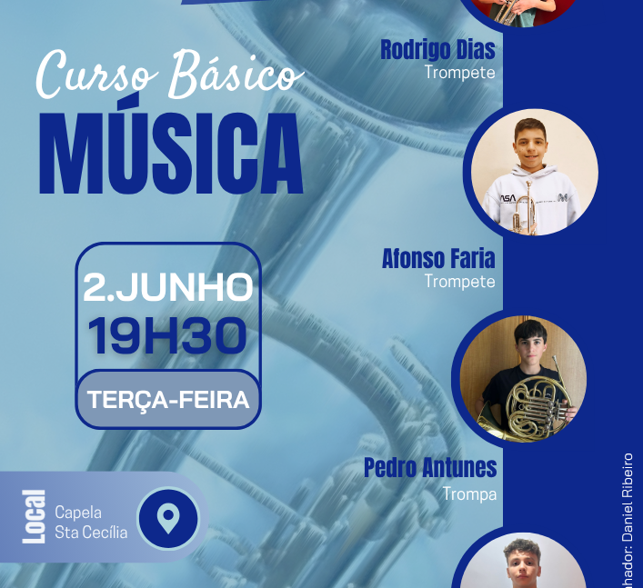 Imagem de Capa do Evento Recitais Finais | Trompete e Trompa