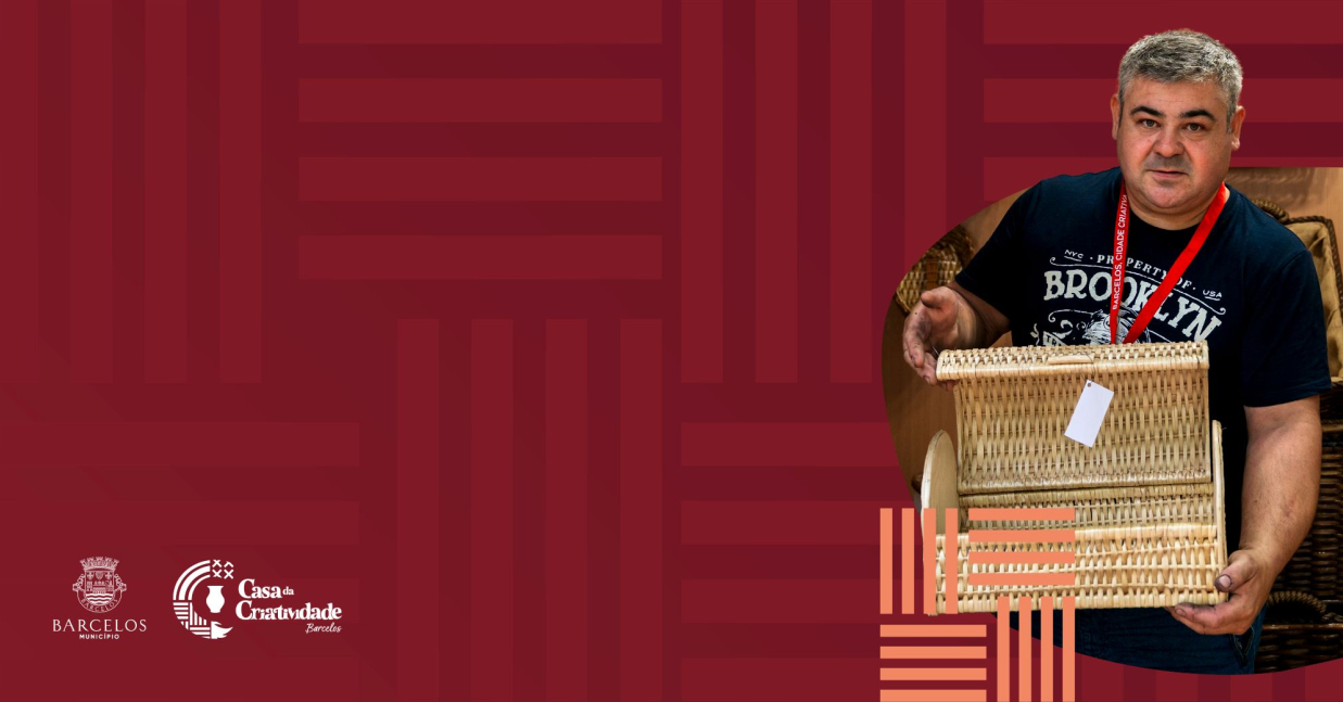 Imagem de Capa do Evento Descobre o Teu Talento - Cestaria Grossa, com o artesão Abílio Pereira