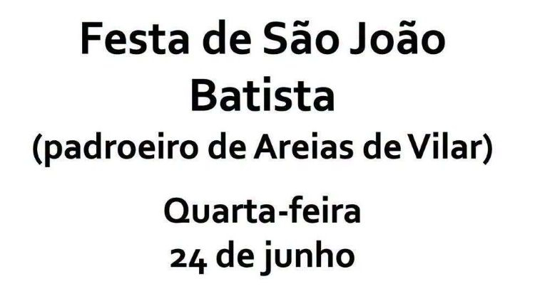 Imagem de Capa do Evento Festa S. João Batista