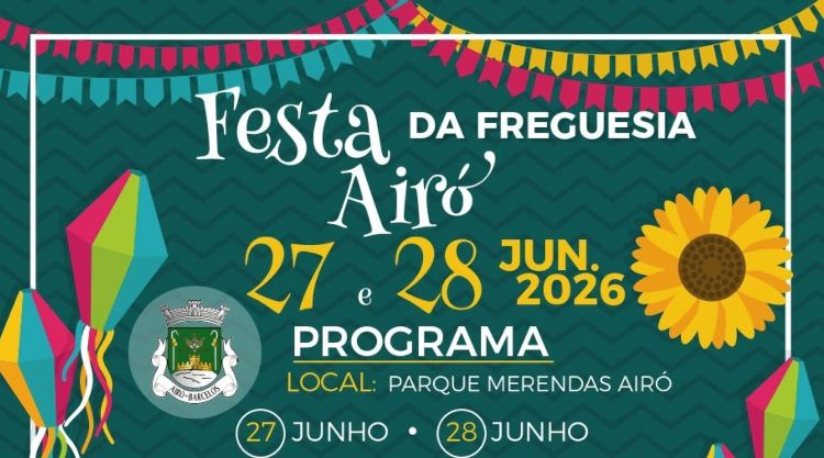 Imagem de Capa do Evento Festa da Freguesia de Airó