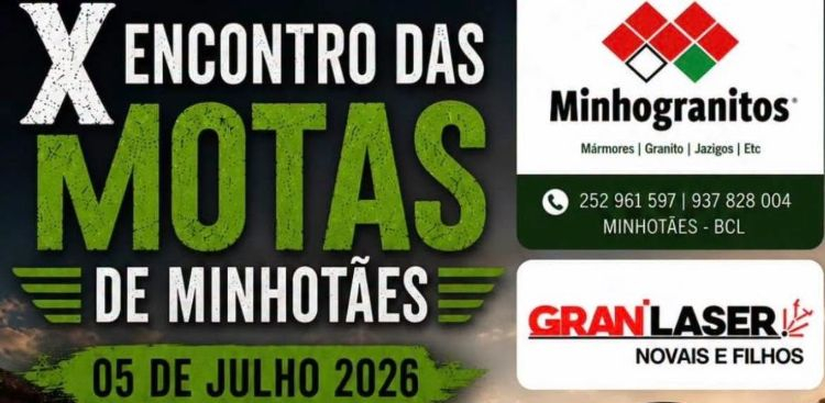 Imagem de Capa do Evento X Encontro de Motos de Minhotães - Barcelos