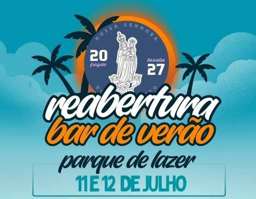 Imagem de Capa do Evento Reabertura do bar de verão no parque de lazer 