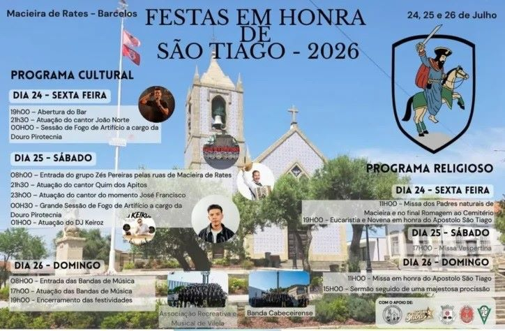 Imagem de Capa do Evento Festa em Honra de S. Tiago 
