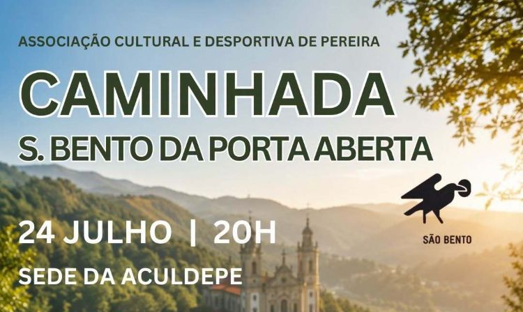 Imagem de Capa do Evento ACULDEPE, Caminhada a S. Bento da Porta Aberta