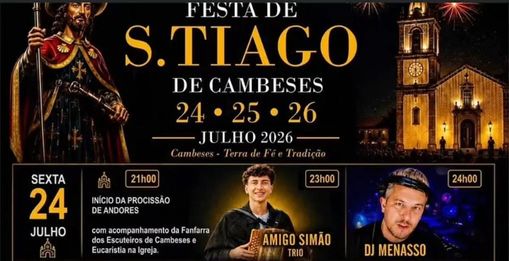 Imagem de Capa do Evento Festa em Honra de S. Tiago 