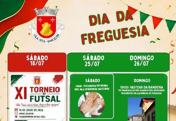 Imagem de Capa do Evento Dia da Freguesia de Vila Seca