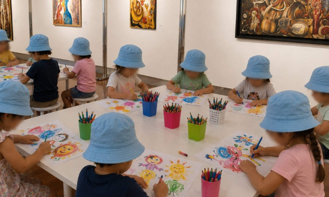 Imagem de Capa do Evento Traços de uma Visita | Oficina criativa inspirada na exposição presente na Galeria