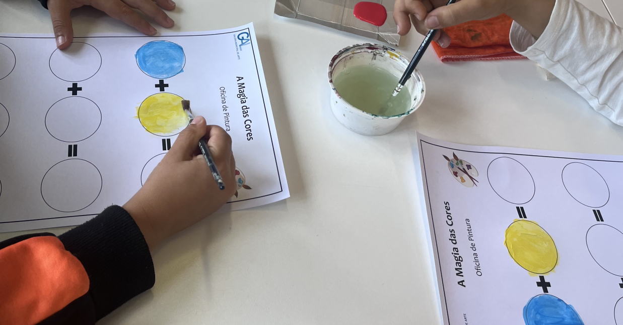 Imagem de Capa do Evento A Magia das Cores | Oficina de Pintura