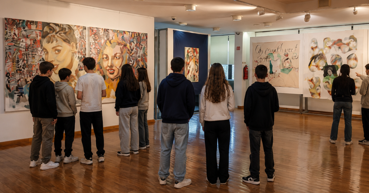 Imagem de Capa do Evento Arte em Diálogo | Visita Guiada à Exposição Presente na Galeria