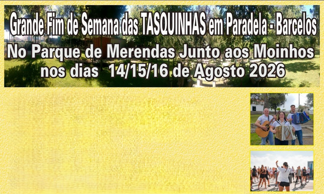 Imagem de Capa do Evento Fim de Semana das Tasquinhas 
