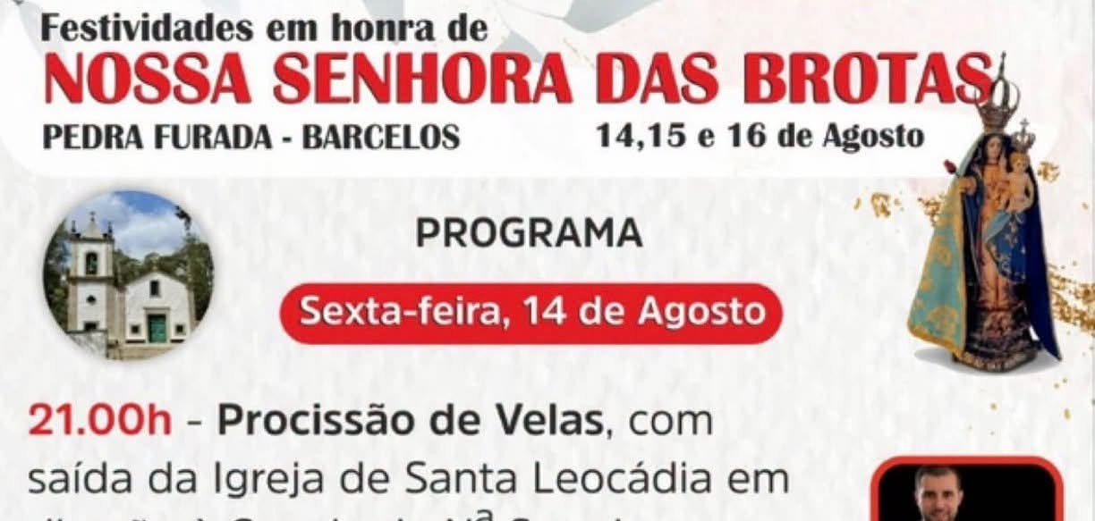 Imagem de Capa do Evento Festa em Honra da Senhora das Brotas 
