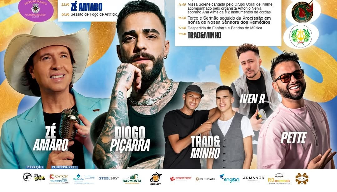 Imagem de Capa do Evento Festividades em Honra de Nossa Senhora dos Remédios 
