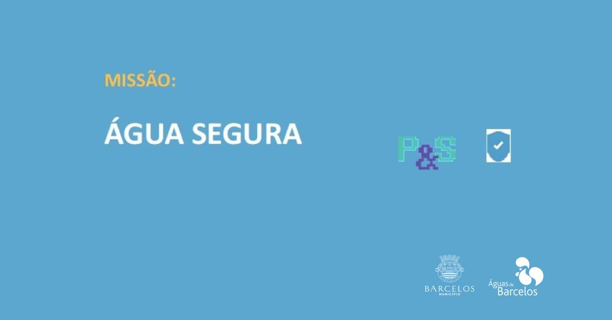Imagem de Capa do Evento ÁGUA SEGURA