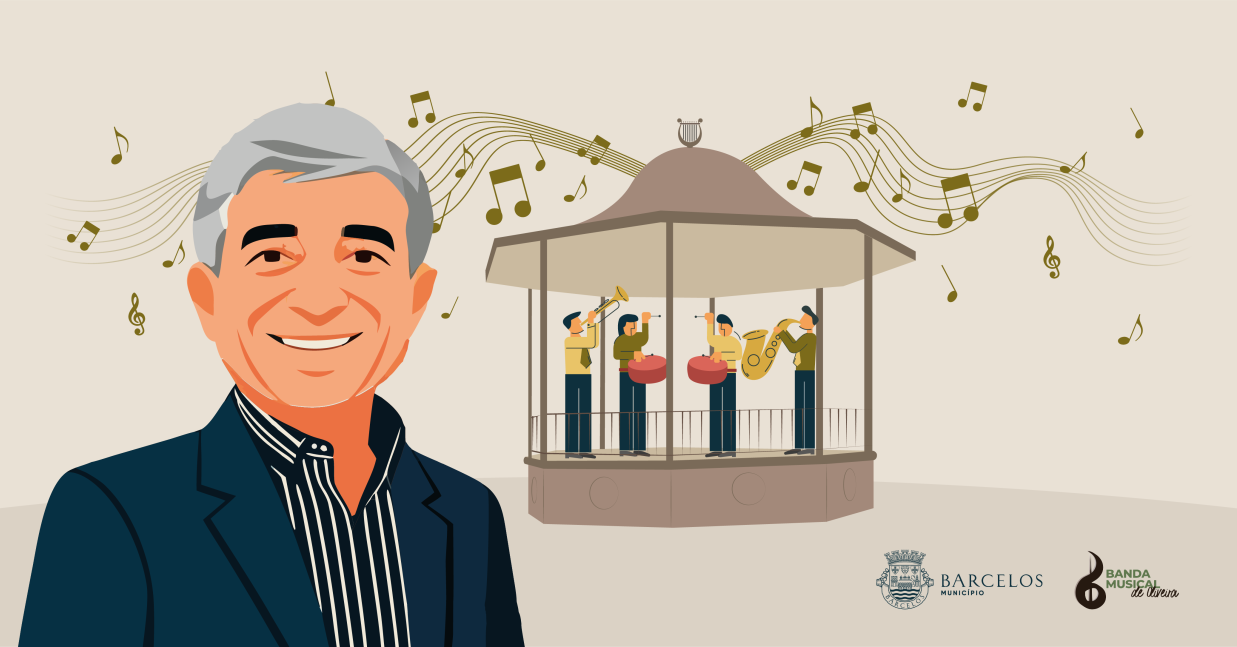 Imagem de Capa do Evento Ciclo de Bandas Cândido Bastos | Banda Musical de Oliveira e Banda de Música de Belinho