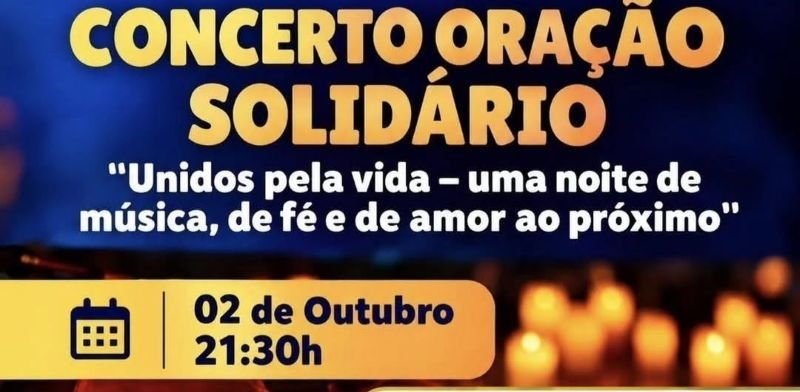 Imagem de Capa do Evento Concerto Oração Solidário 