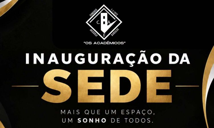 Imagem de Capa do Evento Inauguração da Sede Os Académicos 