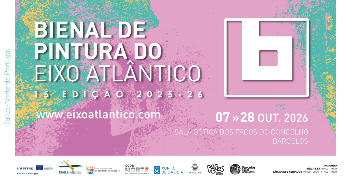 Imagem de Capa do Evento XV Bienal de Pintura do Eixo Atlântico 2025-26 