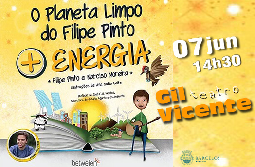 Imagem de Capa do Evento O Planeta Limpo do Filipe Pinto + Energia